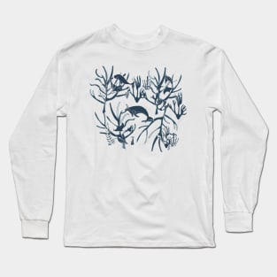 Nautical Toile Long Sleeve T-Shirt